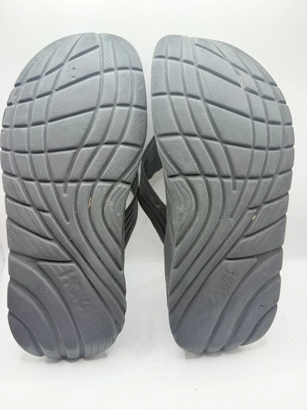 Hoka Men's Black Flip-Flop Sandals